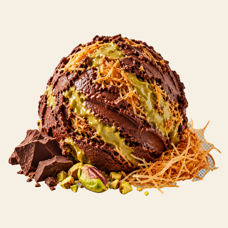 Dubai Chocolate gelato