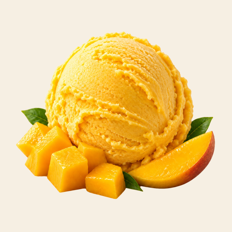 Mango gelato