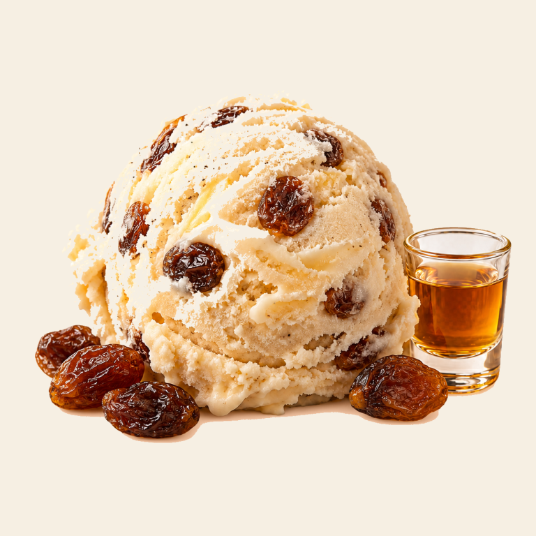 Rum Raisin gelato